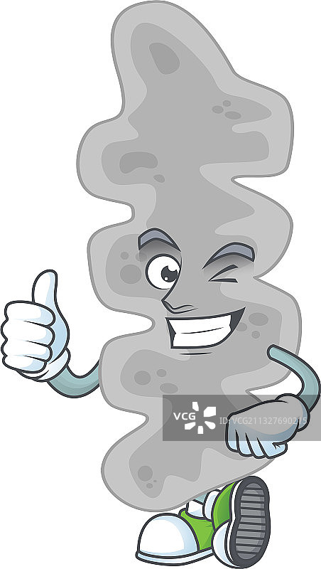 卡通图片氧化铁钩端螺旋体图片素材