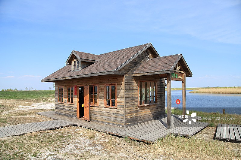 黑龙江齐齐哈尔扎龙自然保护区图片素材