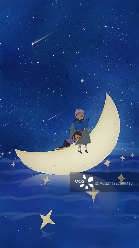 讲故事图片素材