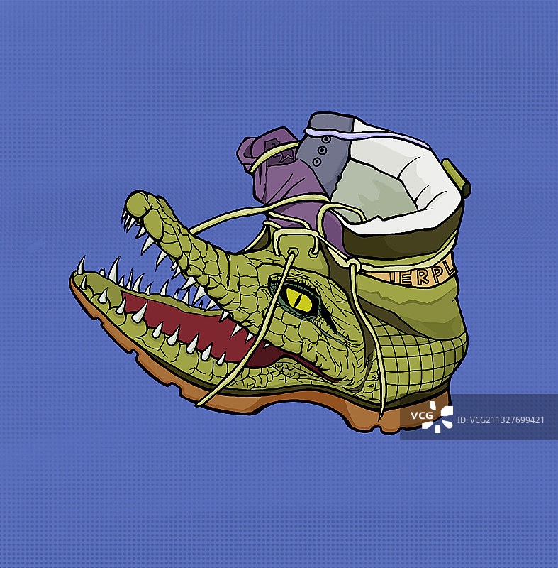 鳄鱼鞋图片素材