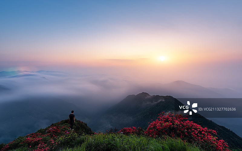 灵华山图片素材