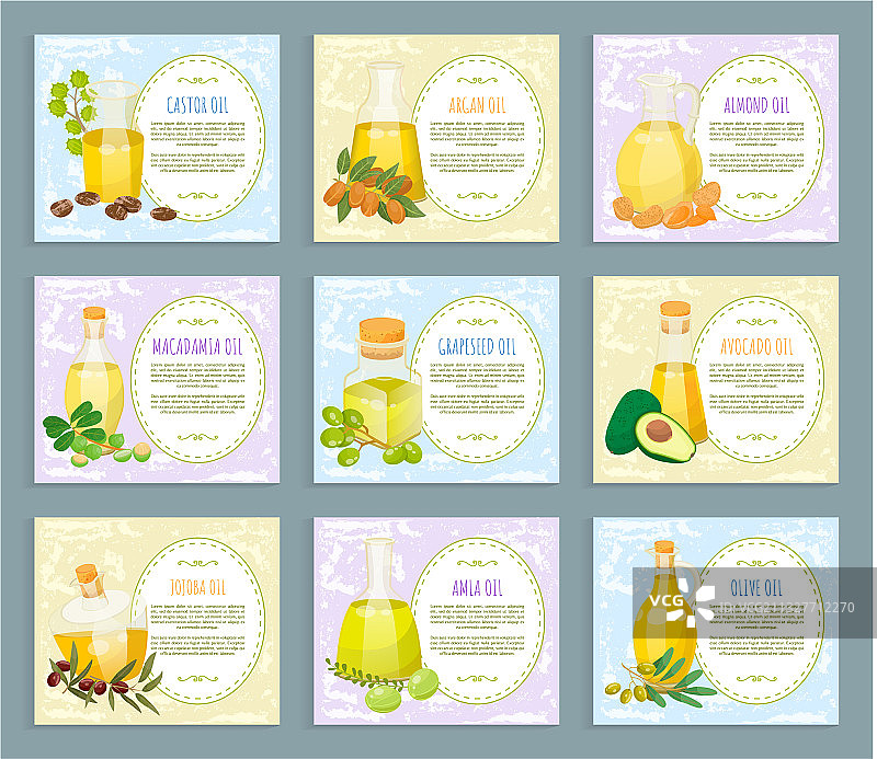 有机护发油天然化妆品图片素材