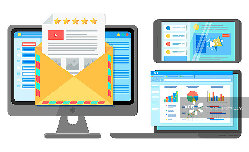 笔记本电脑屏幕图表文档图片素材