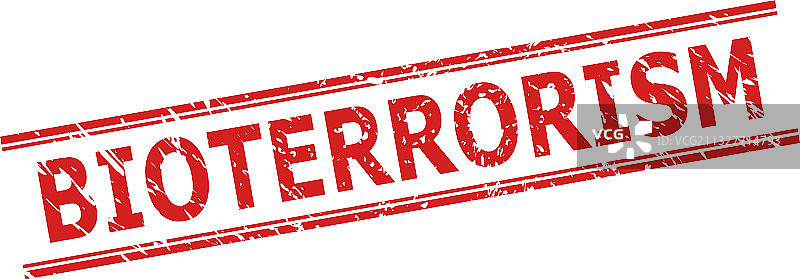 带有橡胶纹理的生物恐怖主义水印图片素材