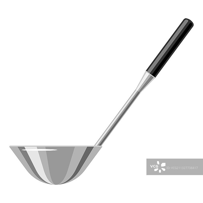 钢制烹饪勺图片素材