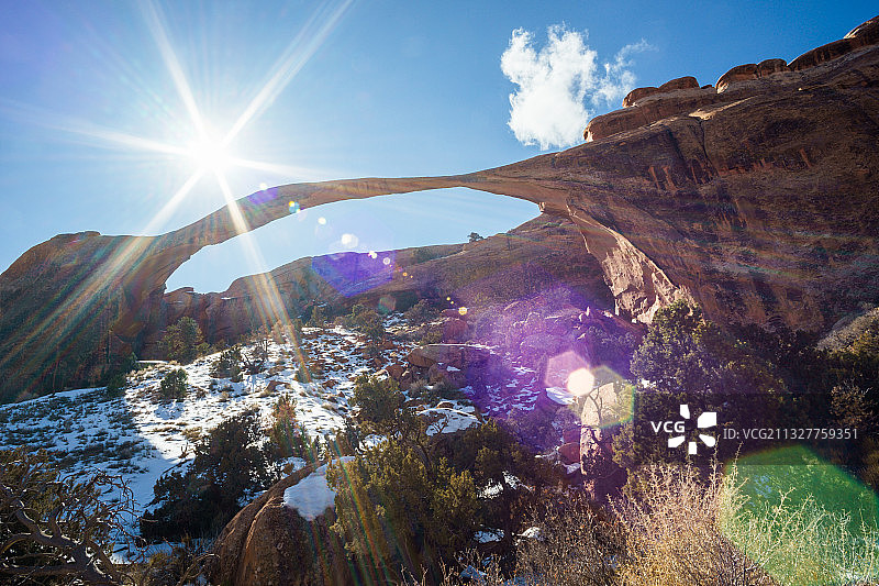 美国犹他州山脉风光图片素材