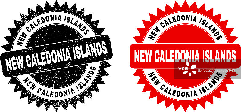 新喀里多尼亚群岛黑色玫瑰花结海豹图片素材