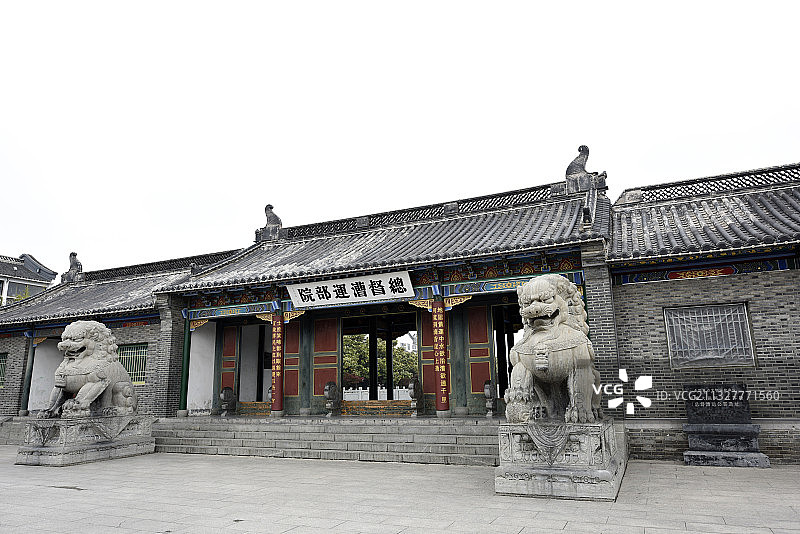 江苏淮安漕运总督府遗址图片素材