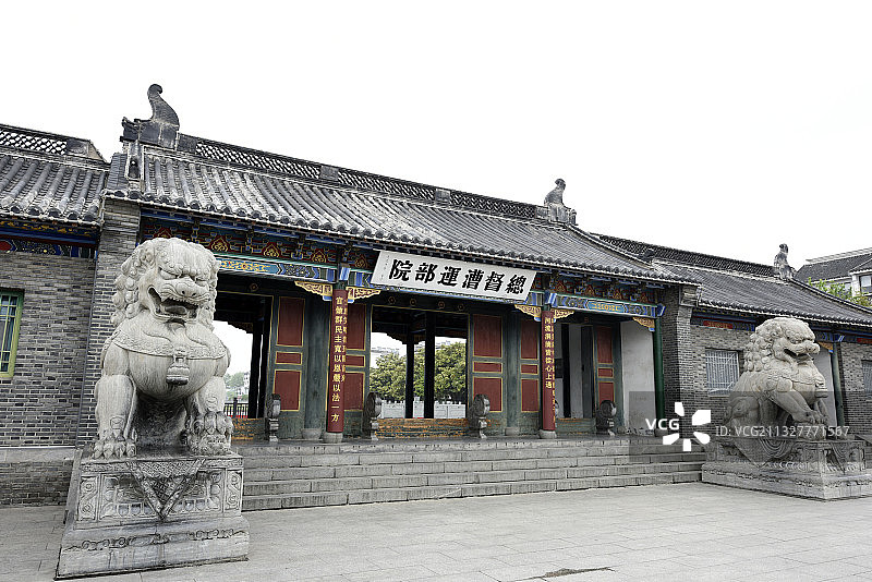 江苏淮安漕运总督府遗址图片素材