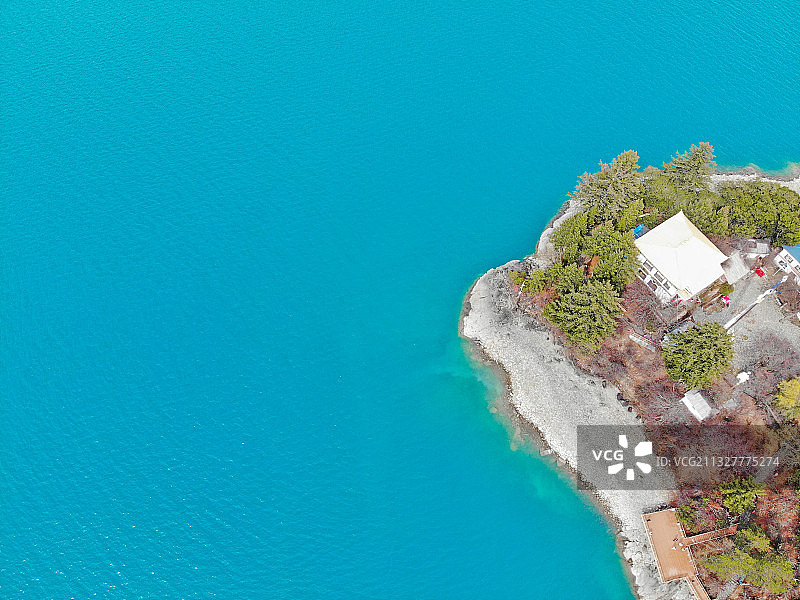 西藏林芝 巴松措图片素材