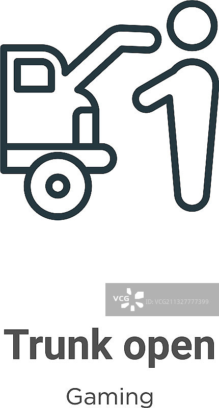 树干轮廓图标细线黑色树干图片素材