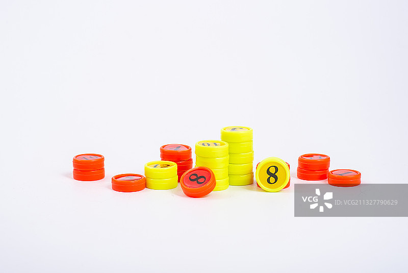 圆形数字号码号牌筹码图片素材
