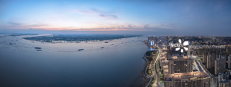 芜湖城市风光夜景图片素材
