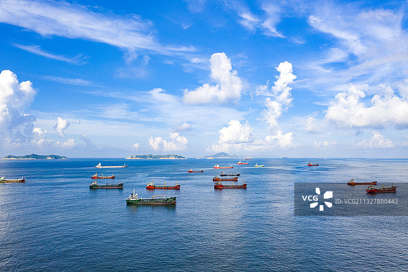 外伶仃海上图片素材