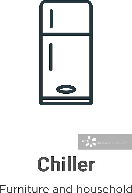 细线冷却器图标图片素材