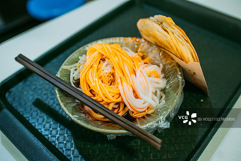 凉皮肉夹馍图片素材