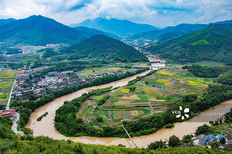 三明永安吉山村图片素材