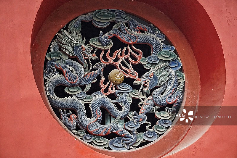 甘肃天水伏羲庙图片素材