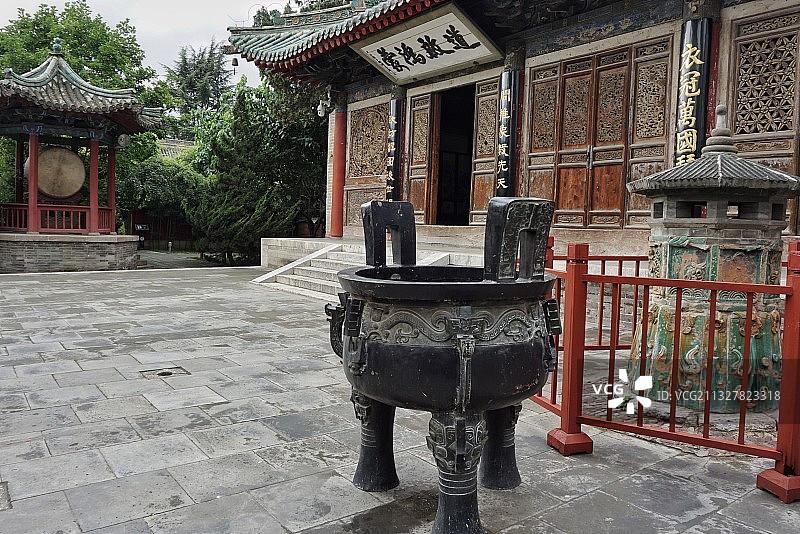 甘肃天水伏羲庙图片素材