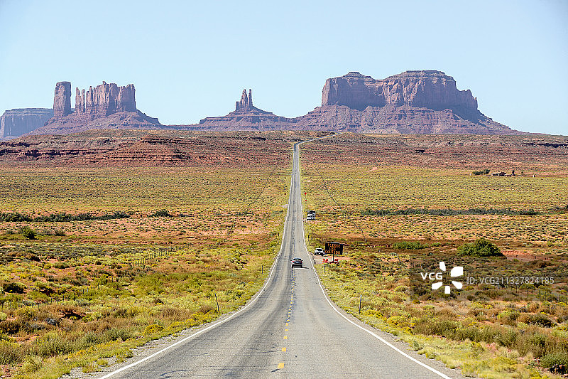 美国，犹他州，163号公路图片素材