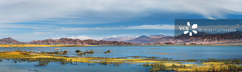 小柴达木湖图片素材