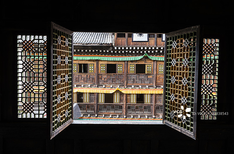 马尔康民居图片素材