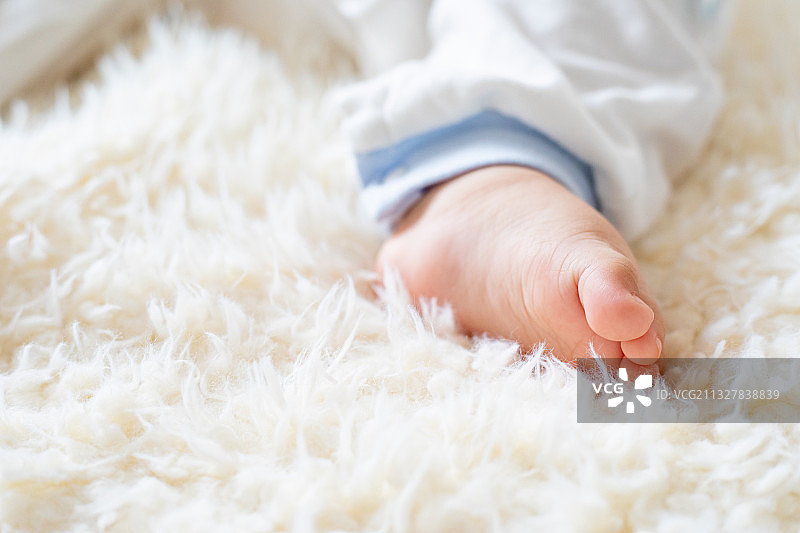 婴儿胖胖的脚图片素材