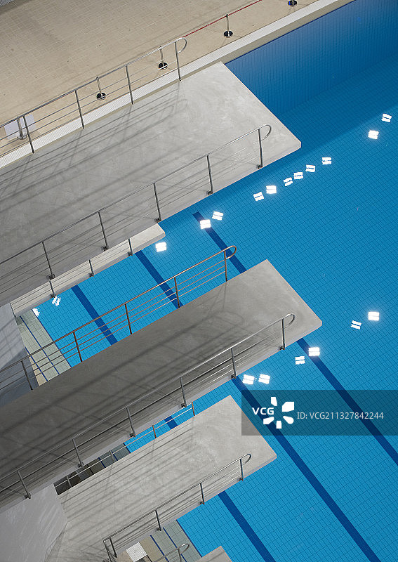 杭州_亚运会_游泳馆_跳台图片素材