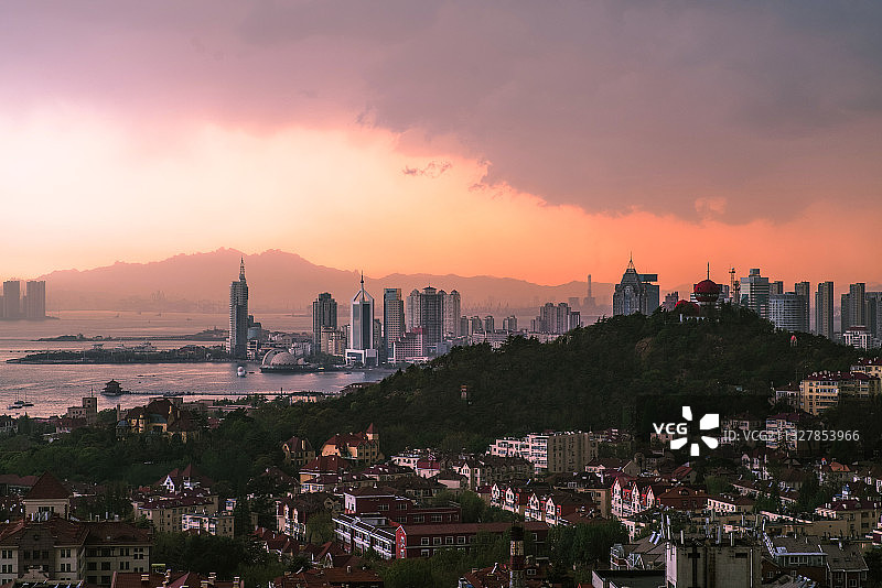 青岛老城风光图片素材