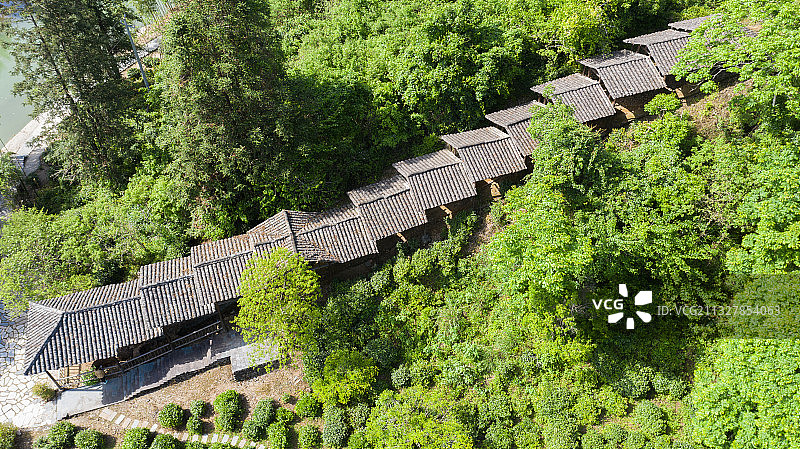 江西景德镇浮梁县古龙窑遗址图片素材