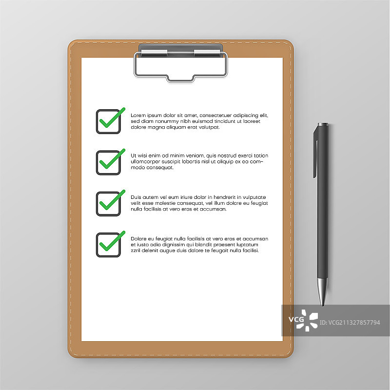 问卷调查清单图片素材