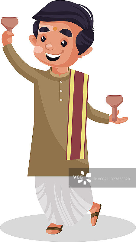 印度孟加拉男子图片素材