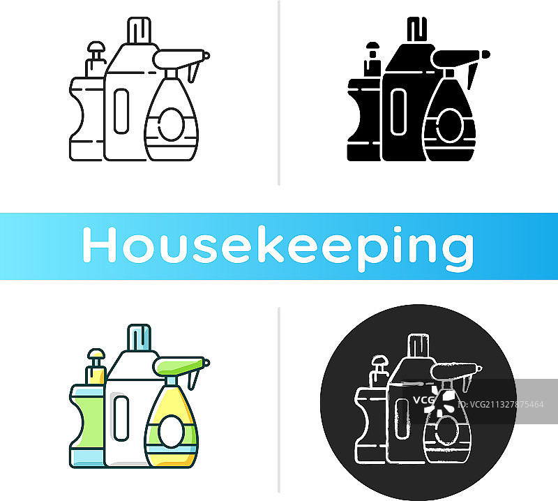 清洁产品图标图片素材