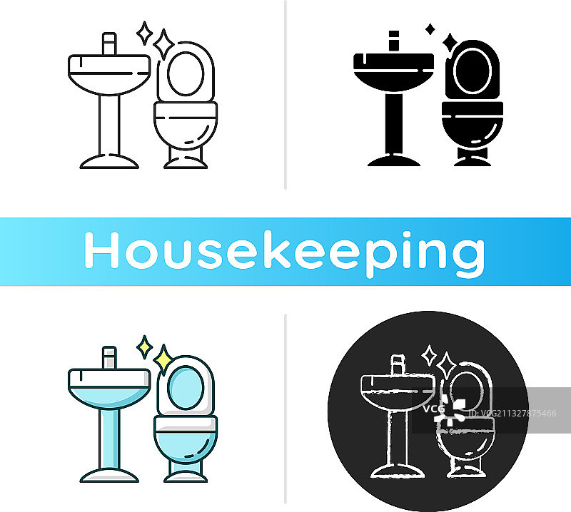 清洁浴室图标图片素材