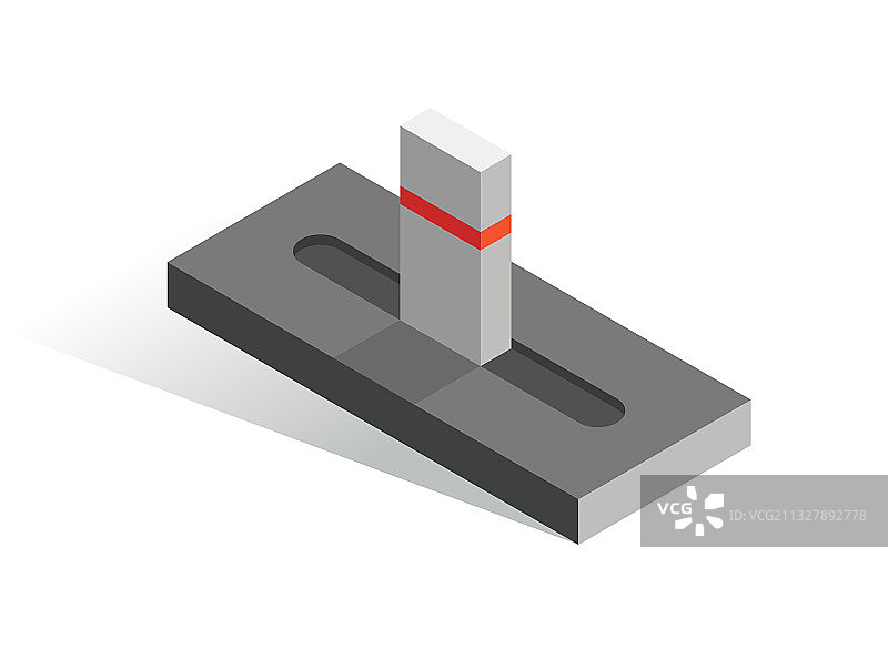 2.5D按钮隔离图标滑块图片素材