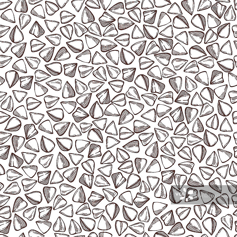 荞麦植物图案图片素材