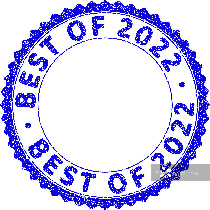 2022年最佳纹理圆形花环邮票图片素材