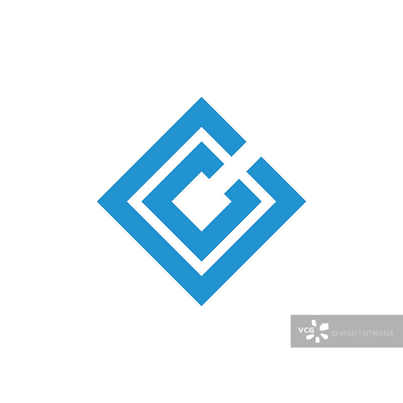 CC方形几何标志图片素材