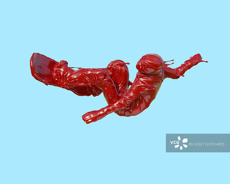 油漆材质单板滑雪图片素材