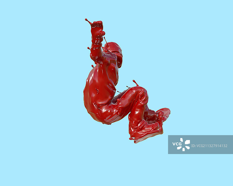 油漆材质单板滑雪图片素材