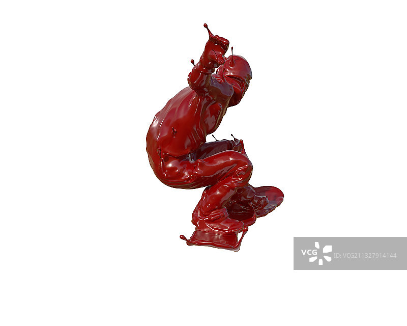 油漆材质单板滑雪图片素材