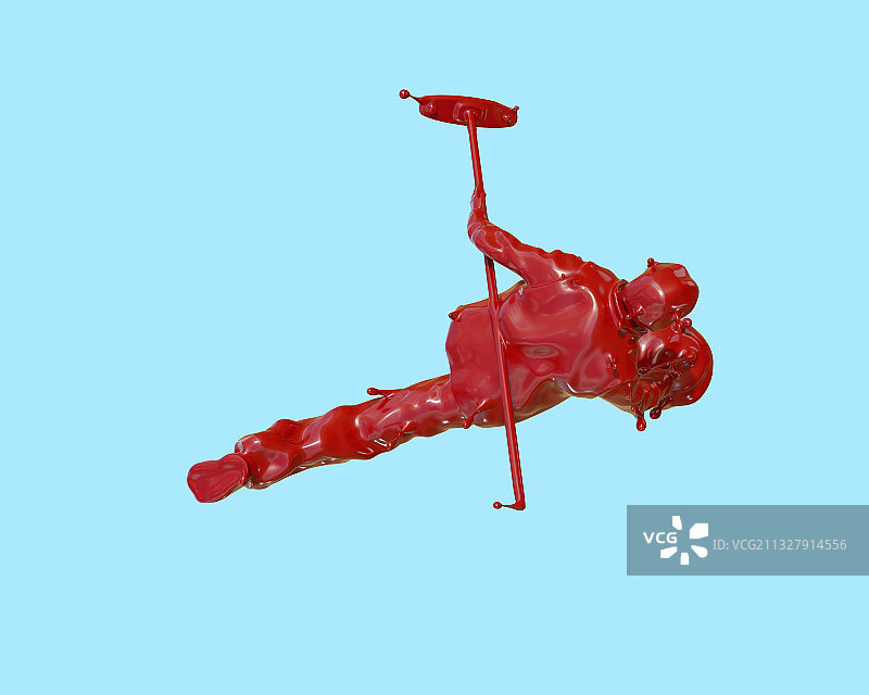 油漆材质冰壶运动图片素材