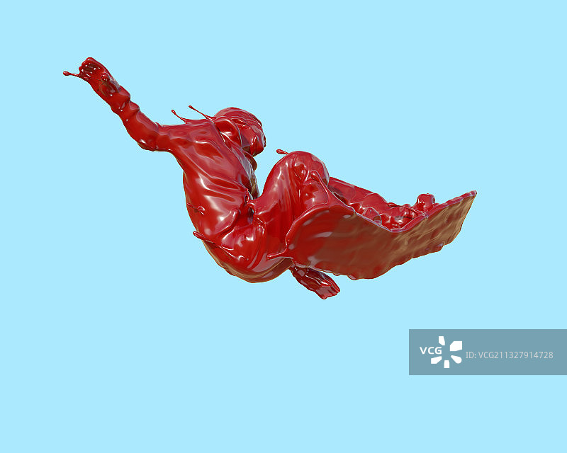 油漆材质单板滑雪图片素材