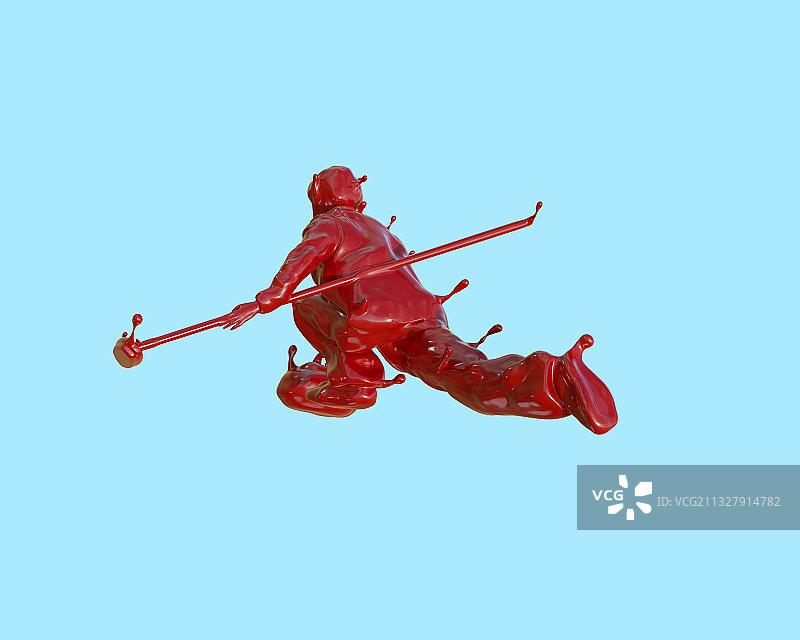 油漆材质冰壶运动图片素材