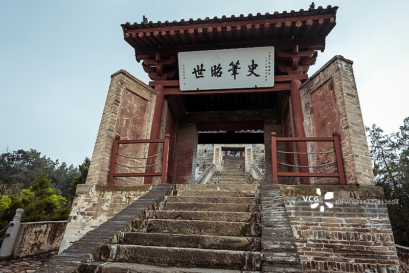 陕西韩城司马迁祠风光图片素材