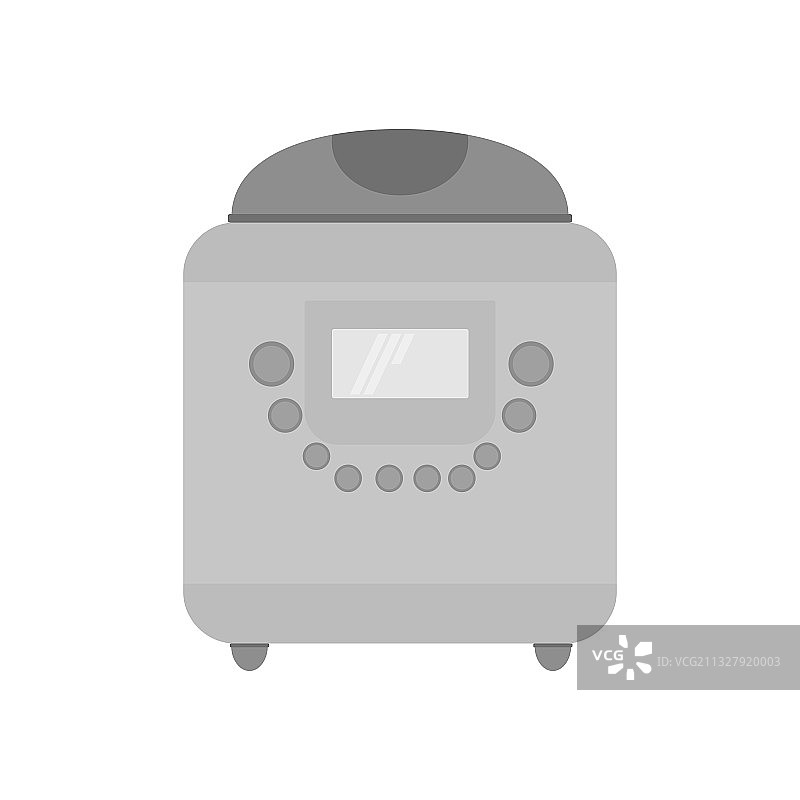 扁平风格多功能电饭煲厨房电器食品图片素材