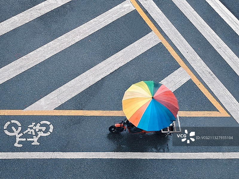 马路色彩图片素材