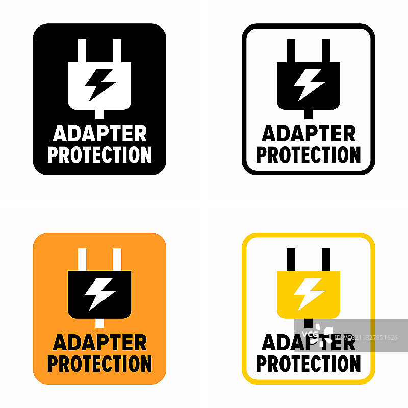 防触电适配器图片素材