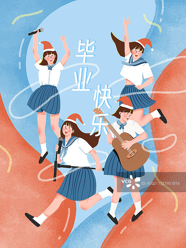 毕业快乐图片素材