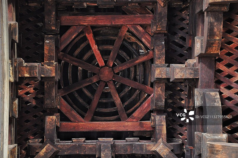 浙江宁波保国寺 古建筑图片素材